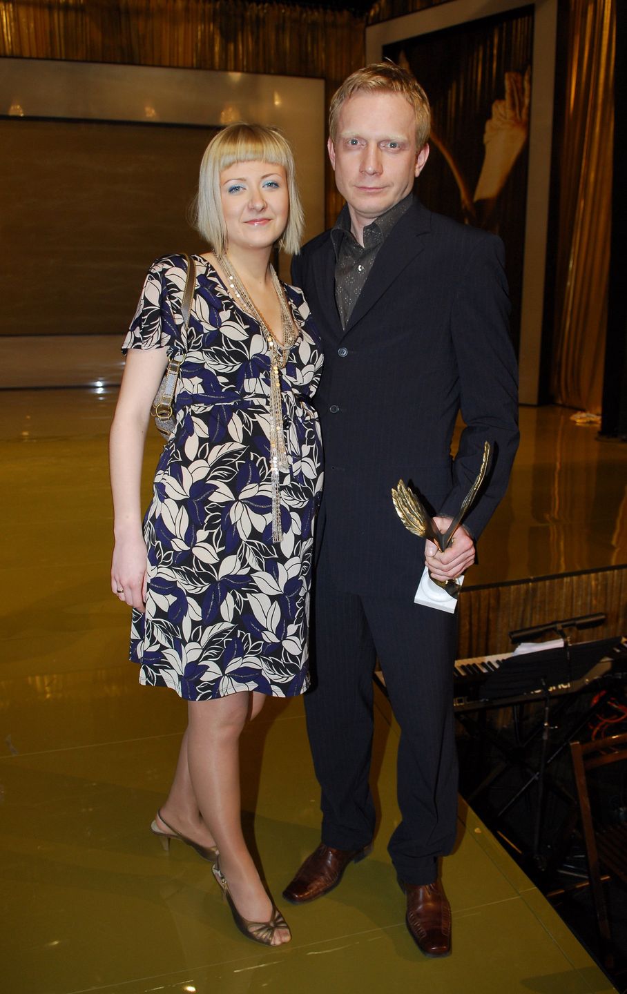 Arkadiusz Janiczek z żoną Anną