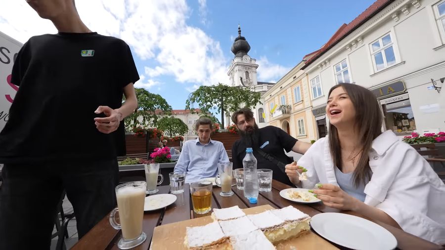 Ekipa chciała pobić rekord Papieża :O