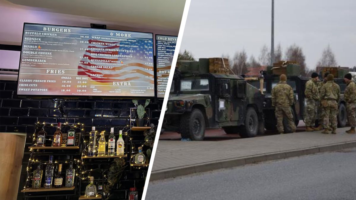 W kantynie amerykańscy żołnierze nadal pojawiają się licznie