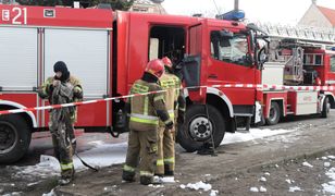 Pożar w Pustelni Niepokalanów. W akcji 20 jednostek straży