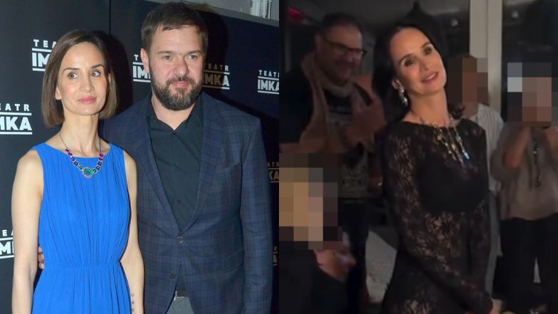 RZADKI WIDOK: Karolak wpadł na urodziny Kołakowskiej!