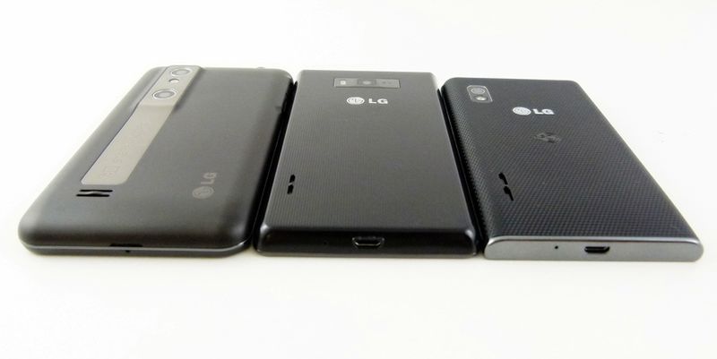 LG Swifty 3D, L7 i L5 | fot. wł