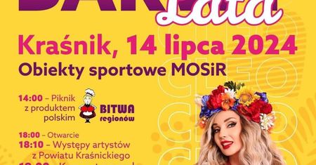 Barwy Lata w Kraśniku 2024. Gwiazdą imprezy Cleo [GODZINOWY PROGRAM WYDARZENIA]