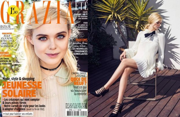 Elle Fanning na okładce "Grazii"