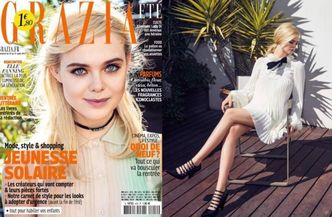 Elle Fanning na okładce "Grazii"