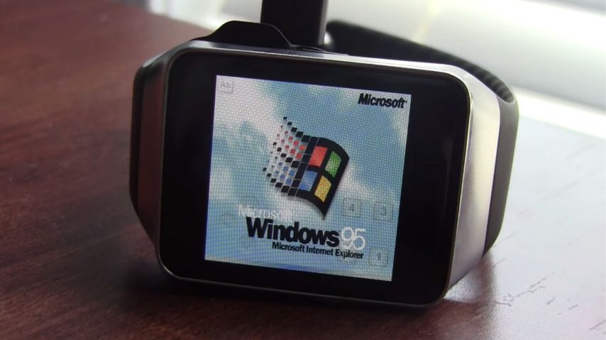 Pełny Windows 95 na zegarku? Proszę bardzo