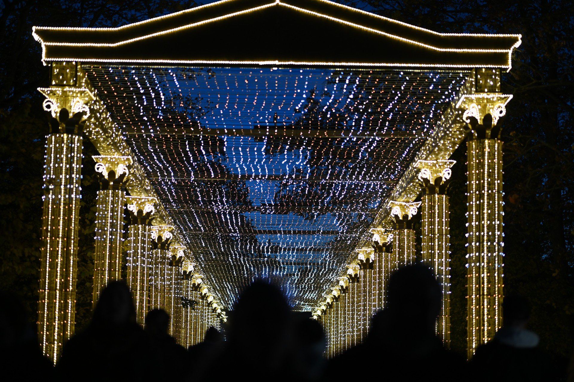 Królewski Ogród Świateł w Wilanowie w 2024.