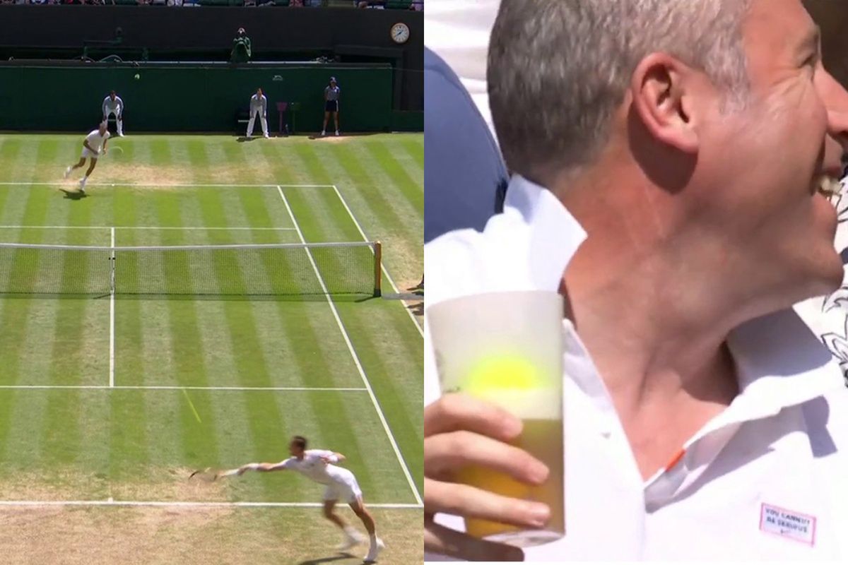 Niewiarygodne. To naprawdę zdarzyło się na Wimbledonie [WIDEO]