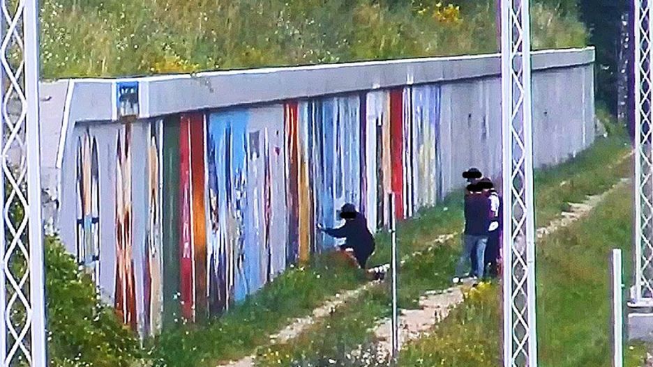W Gdańsku zdewastowano antywojenne murale