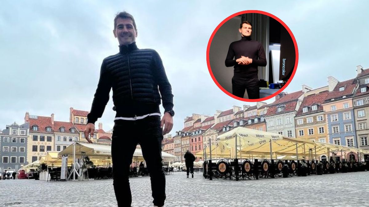 Iker Casillas w Warszawie