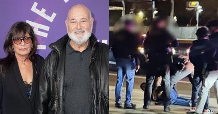 Syn Roba Reinera powalony na ziemię i zakuty w kajdanki. Tak wyglądało aresztowanie oskarżonego o zabójstwo rodziców Nicka Reinera (FOTO)