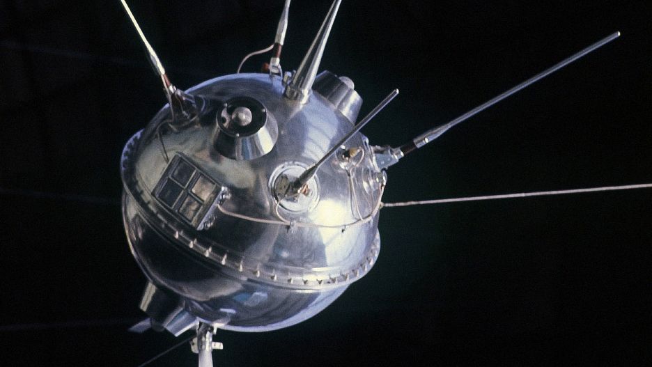 Sonda Łuna 1, model. (CC-BY-SA 3.0)