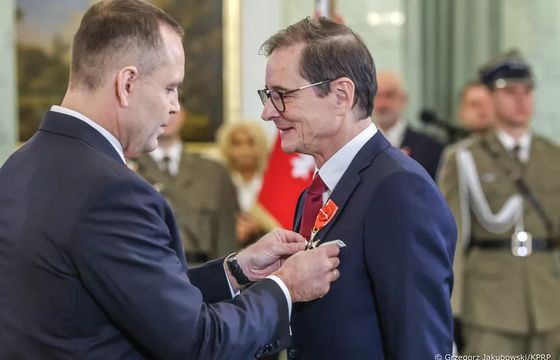 Przemysław Babiarz także odznaczony przez prezydenta Nawrockiego
