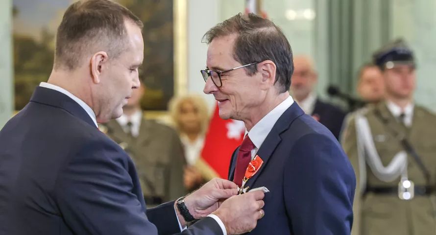 Przemysław Babiarz także odznaczony przez prezydenta Nawrockiego