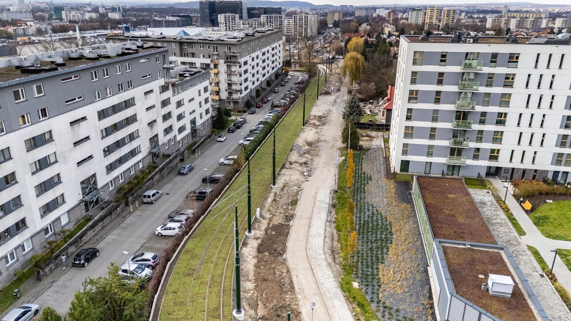 Inwestycje na ul. Dobrego Pasterza w Krakowie