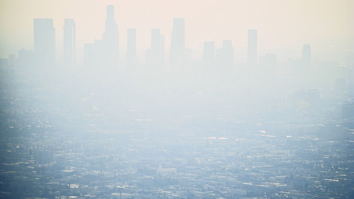 Smog nad Los Angeles (fot. Will & Deni McIntyre dla East News)