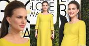 Ciężarna Natalie Portman na rozdaniu Złotych Globów