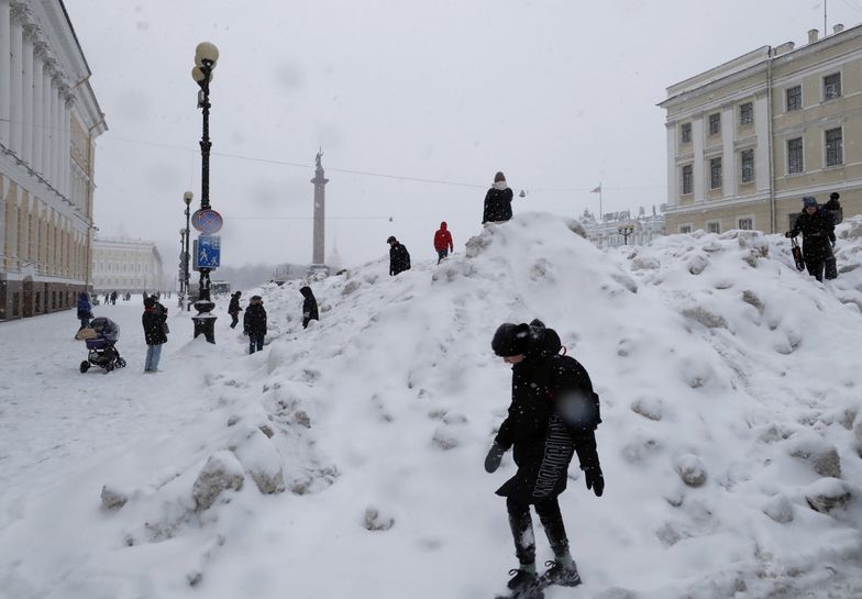 Rekordy zimna w Petersburgu. Najzimniejsza noc od 128 lat