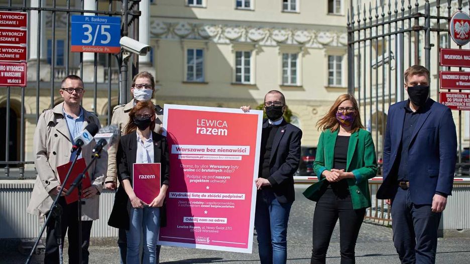 Warszawa. Razem przeciw drastycznym treściom na ulicach