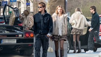 Maciej Musiał dotarł do swojej dziewczyny lamborghini za ponad MILION ZŁOTYCH. Po wspólnym spacerze odprowadził ją do... taksówki (ZDJĘCIA)