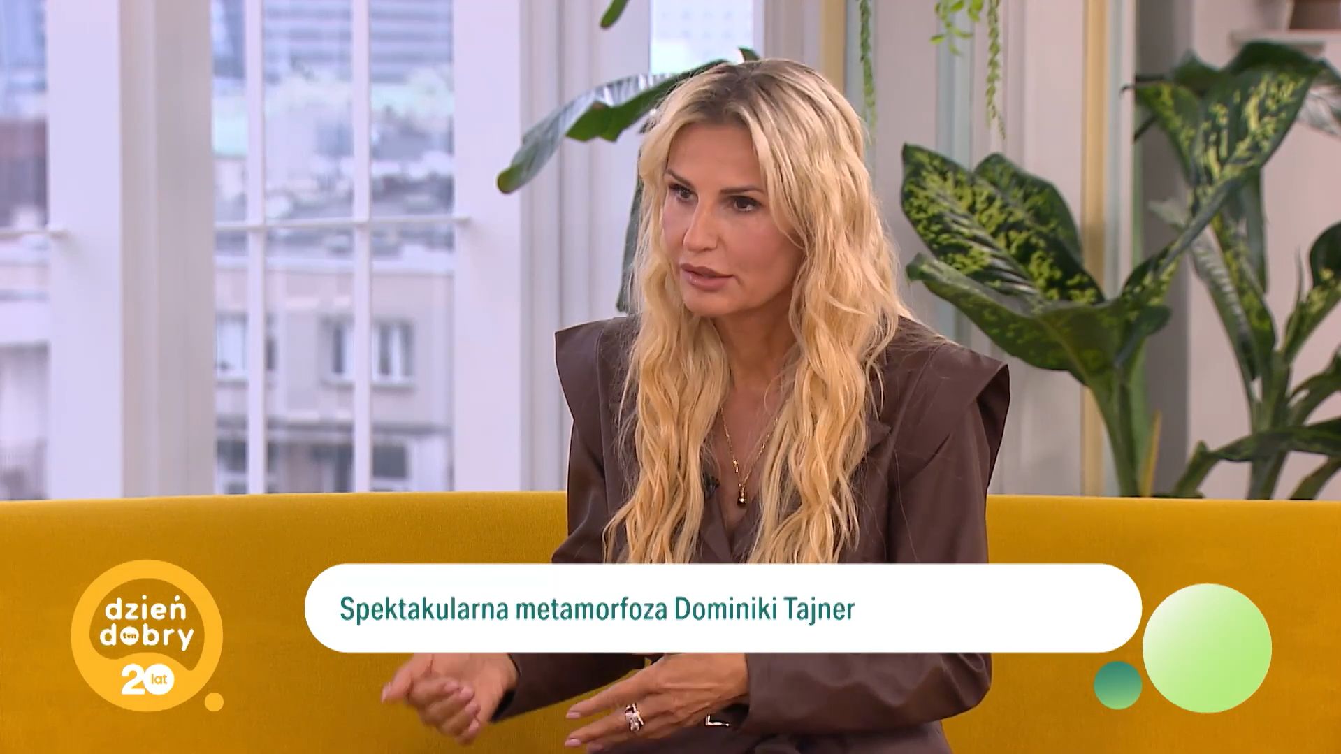 Dominika Tajner w "Dzień dobry TVN"
