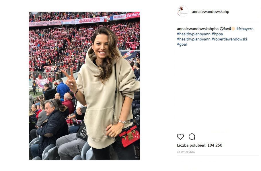 Anna Lewandowska lubi oversizowe bluzy
