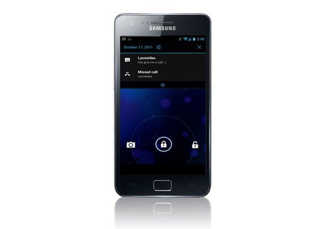 Samsung Galaxy S II - Android ICS | fot. samsunggalaxys2blog.com
