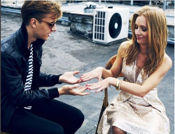 Maciej Musiał ze swoją mamą Anią [instagram.com/maciejmusial_official/]