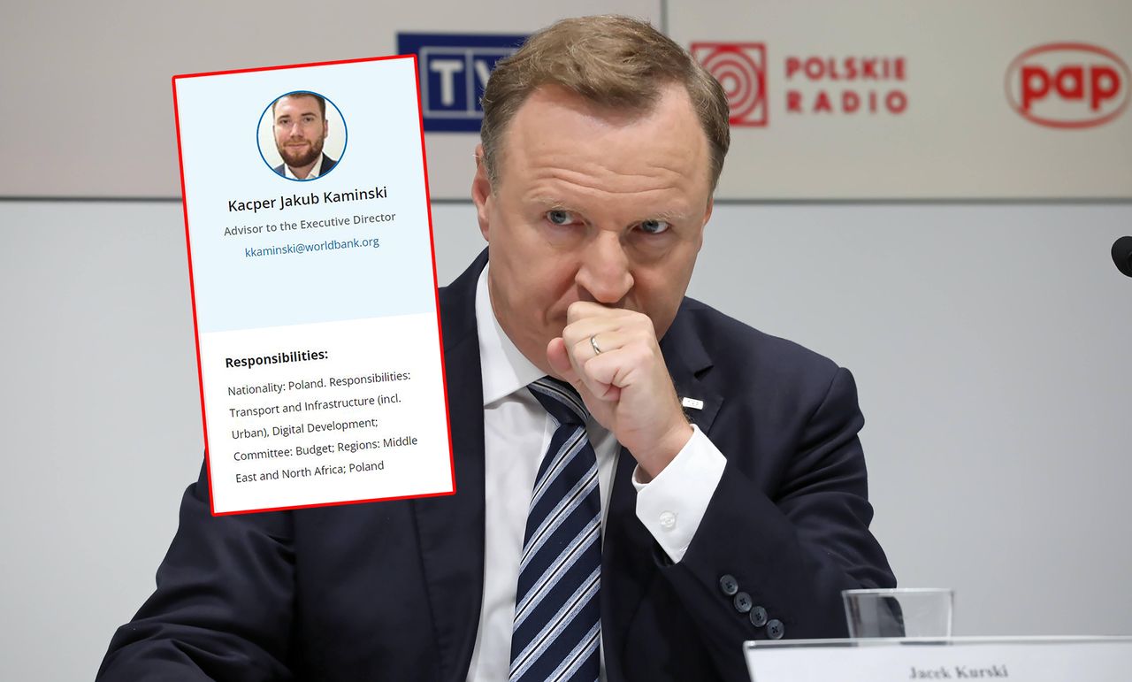 Kacper Kamiński podzielił los Jacka Kurskiego w Banku Światowym - dowiedział się money.pl. Fot: Wojciech Olkuśnik/PAP