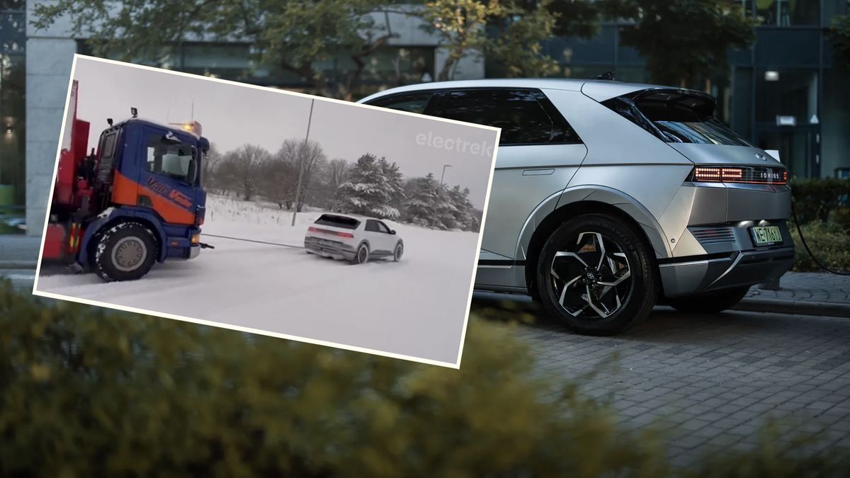 Ioniq 5 nie tylko wygląda dobrze (fot. Filip Blank/kadr z filmu)