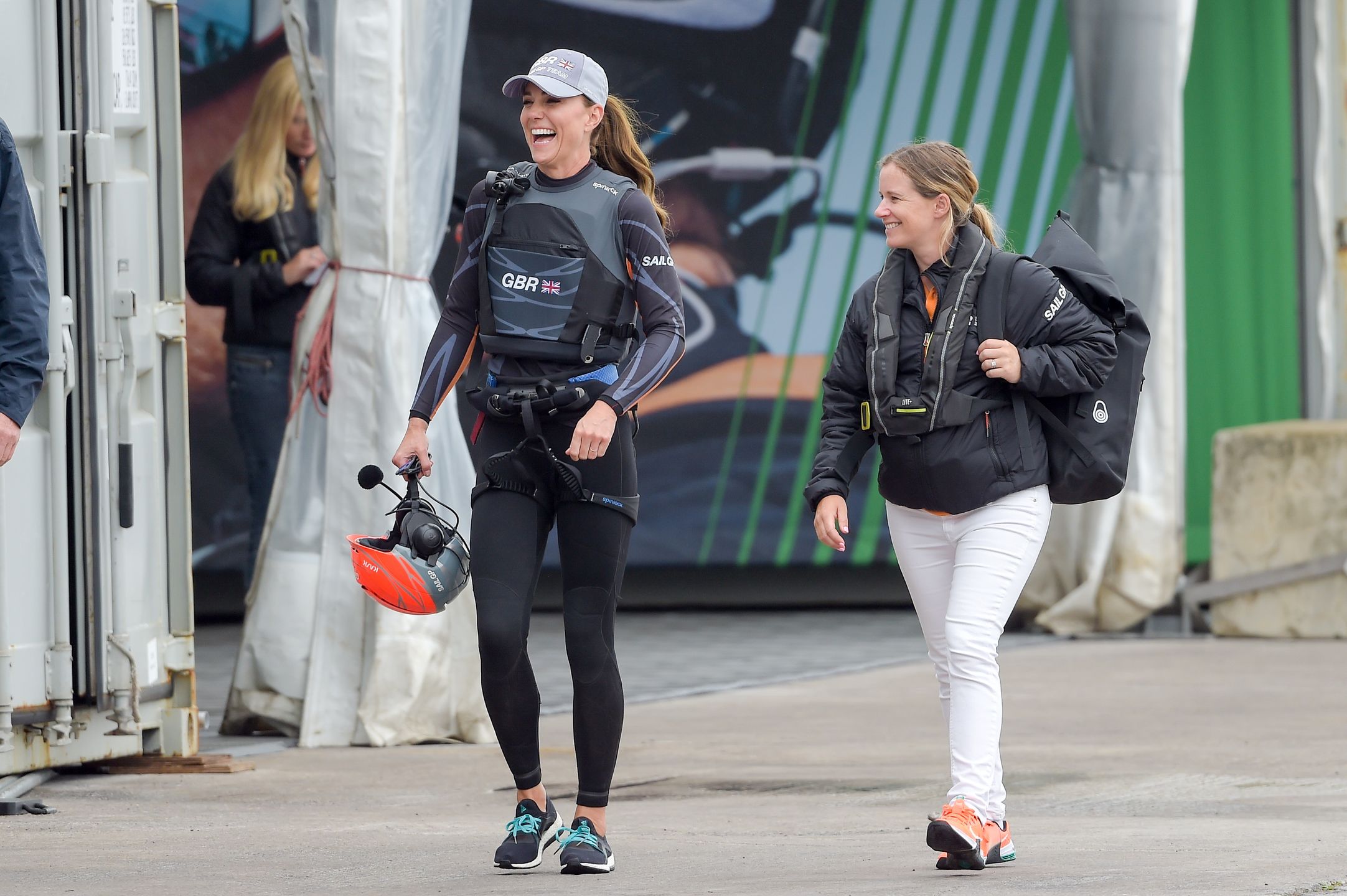Kate Middleton na zawodach żeglarskich