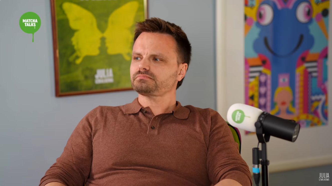 Marcin Hakiel w podcaście "Matcha Talks"