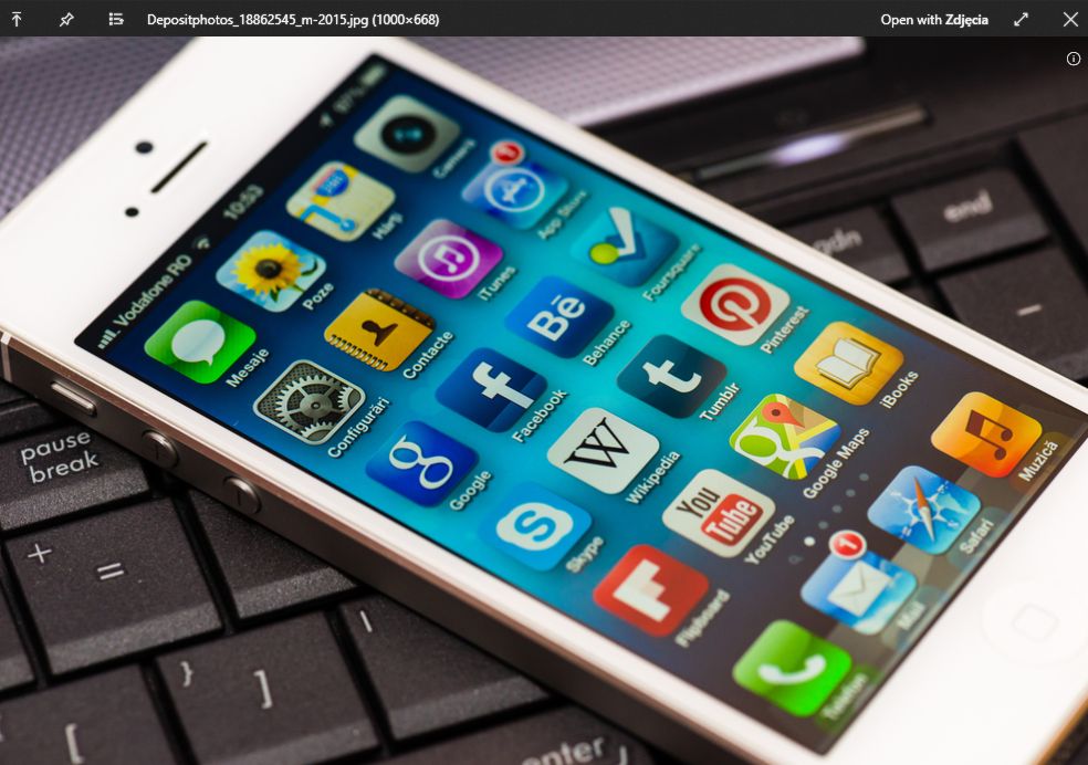 Podgląd zdjęcia dzięki QuickLook. Teraz wystarczy nacisnąć Enter, by mimo wszystko wyświetlić grafikę w domyślnej aplikacji.