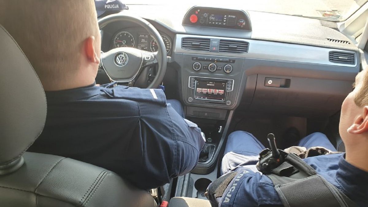 Pościg za kierowcą opla / zdjęcie poglądowe.fot. KPP Mielec