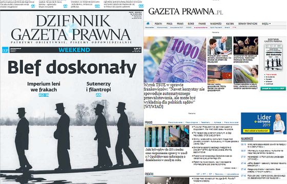 Wydawca „Dziennika Gazety Prawnej” ze wzrostem wpływów o 1,7 proc. Strata wskutek 6,4 mln zł odpisu na Ruch