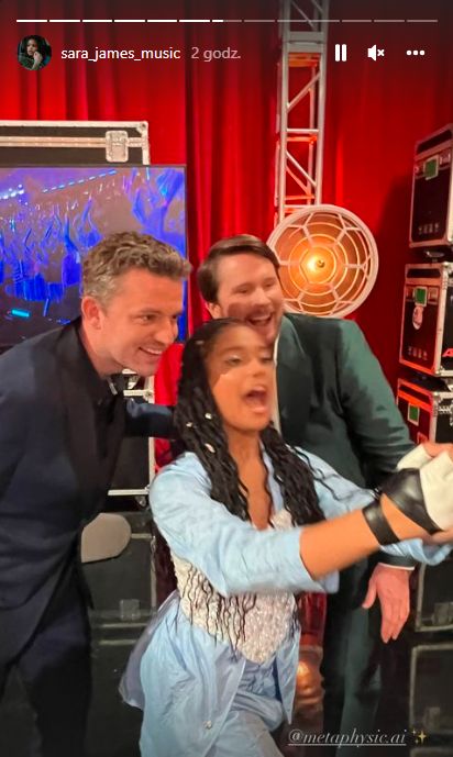 Sara James pokazuje kulisy finałowego odcinka "America's Got Talent"