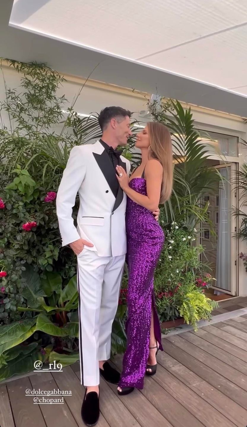 Robert i Anna Lewandowscy w Cannes