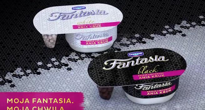 Fantasia Black i White promowana w opakowaniach od Ani Kruk (wideo)