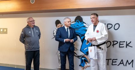 Mistrz olimpijski inspiruje młodzież