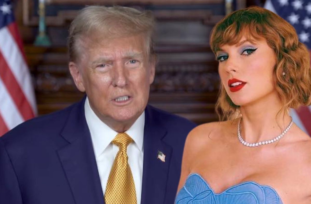Donald Trump simps for Taylor Swift. "It's a shame she's so liberated"
