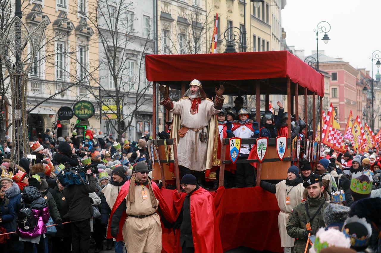 Warszawa. Orszak Trzech Króli, 6 stycznia 2020 r.