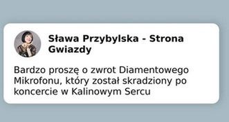 Okradli Sławę Przybylską. Zniknął jej diamentowy mikrofon