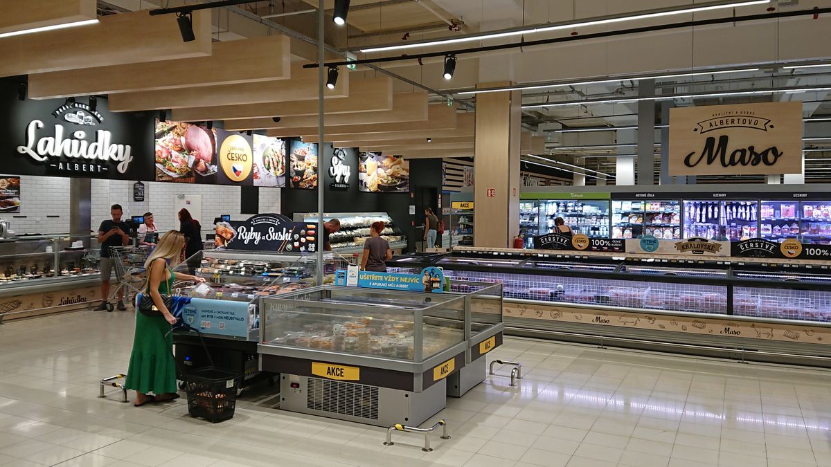 Czeski supermarket