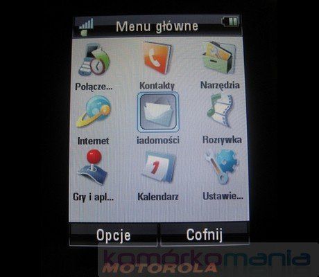 Cellna recenzja: MOTOROLA RAZR2 V8 5
