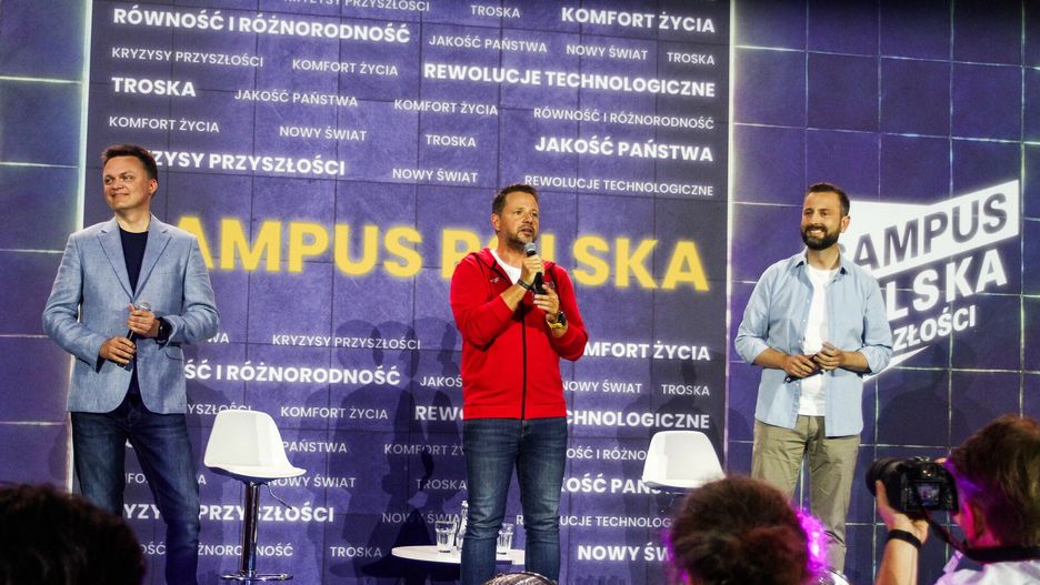 Szymon Hołownia, Rafał Trzaskowski, Władysław Kosiniak-Kamysz