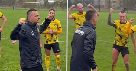 Peszko skradł show po meczu Wieczystej. Krzyczał jedno słowo