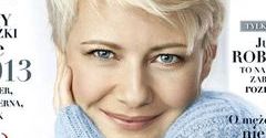 Małgorzata Kożuchowska na okładce magazynu