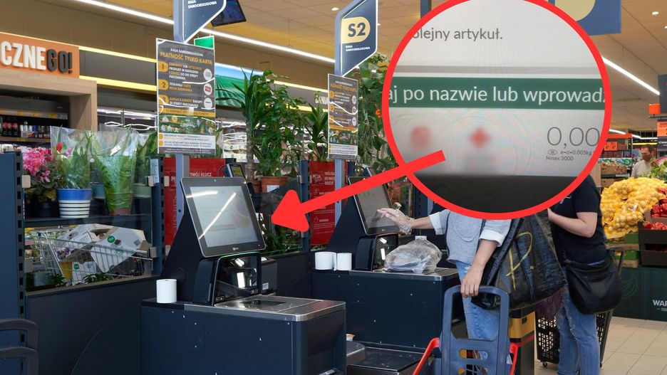Nowa funkcja na kasie w Biedronce