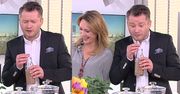 Kużniar pije koktajl z surowej wątróbki w DDTVN: "Jak będę pił to codziennie, to będę piękniejszy?"