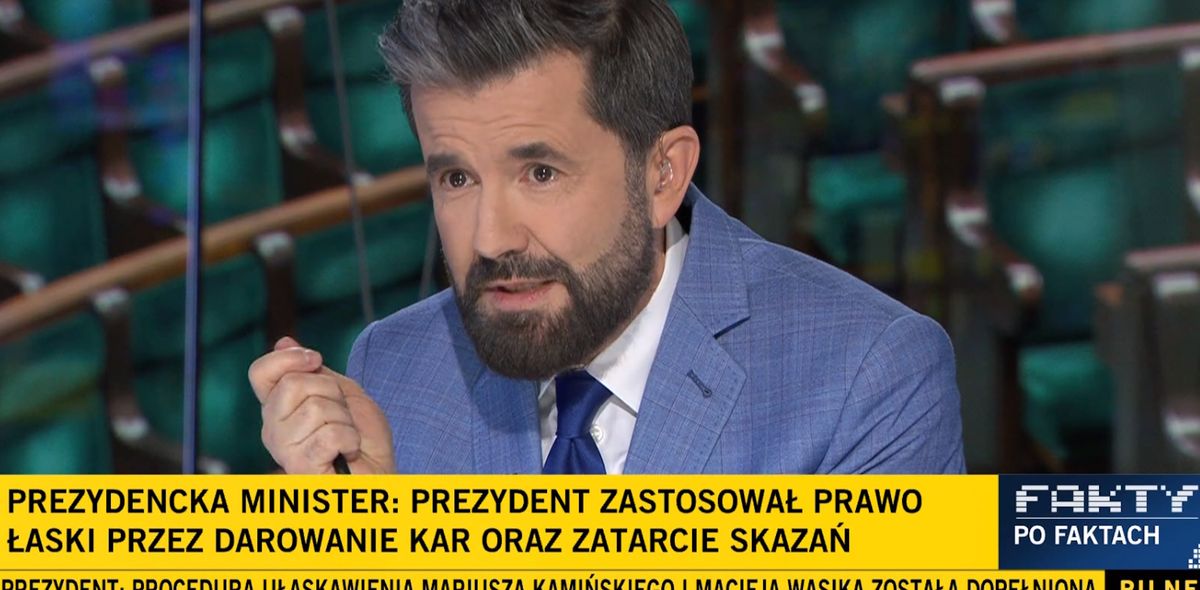 Piotr Marciniak drwił z żon skazanych polityków PiS